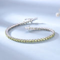 Bulk 925 Sterling Silver Cuff Chain Tennis Trendy Religious Classic Platinum Emerald Diamond Sapphire Ruby Topaz Number