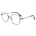 MB1117 Custom Popular Black Metal Titanium Optical Frame Glasses