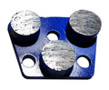 Polishing Diamond Polish Tools Vacuum Brazed  Diamond Grinding Shoes for Wood Floor