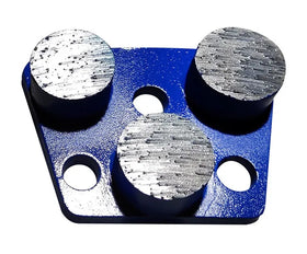 Polishing Diamond Polish Tools Vacuum Brazed Diamond Grinding Shoes for Wood Floor
