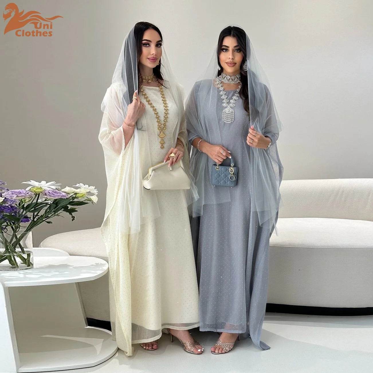 Islamic New Design Embroidery Factory Muslim Long Cardigan Kaftan Kimono Abaya Long Dress Women Islamic Dress