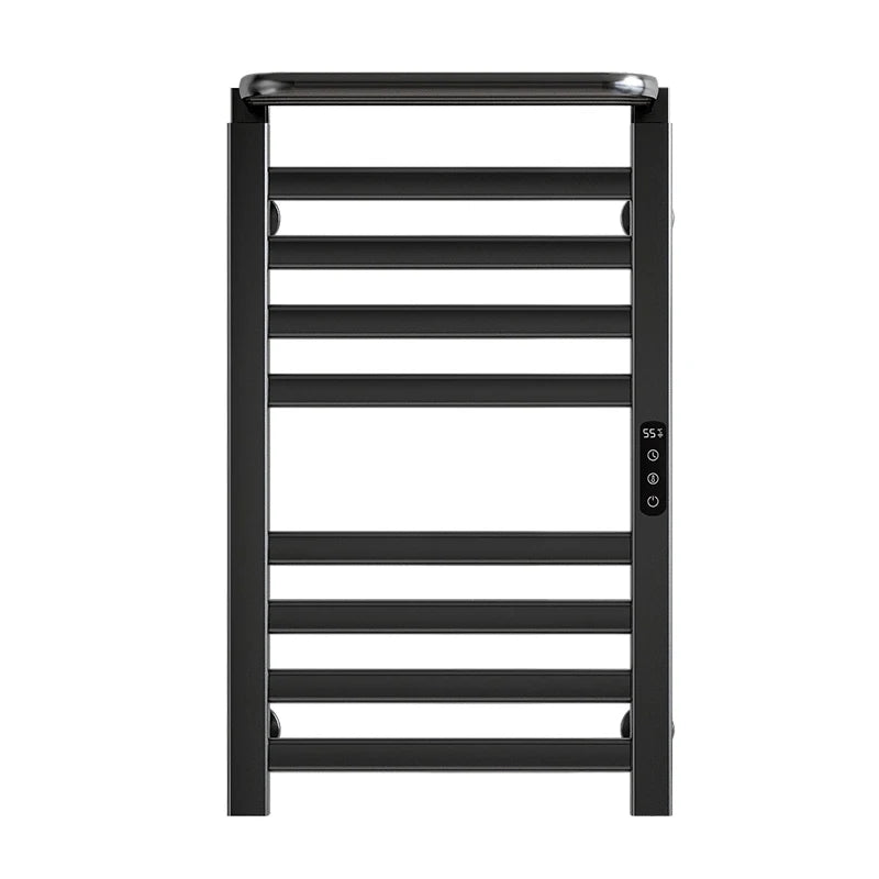 Warmer White Black Rotatable Hanger Bath Shelf Grey Wall Mounted Drying Storage Heated Bathroom Electric Towel Rack