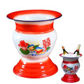 1960s Chinese Traditional Fruit Basket Champagne Ice Bucket Fruit/Vegetable/Product Basket Rack Display Stand