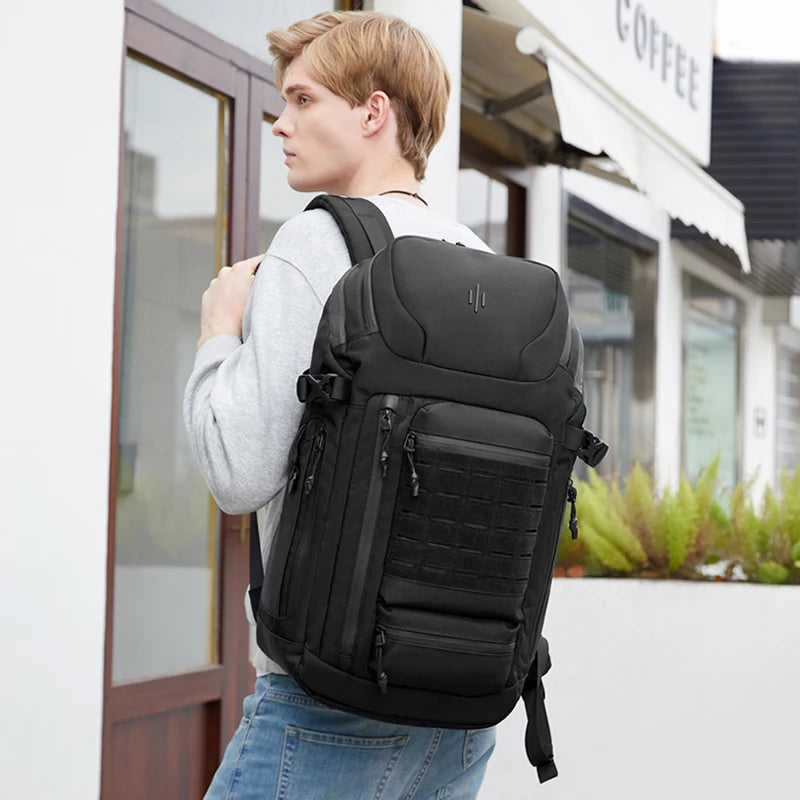 Ozuko 9746 Travel Laptop Backpack Anti-Theft Sturdy Design Waterproof Water Resistant Travel Bag for College Commuting Backpack