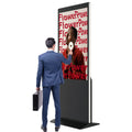 Indoor Advertising Player Equipment Vertical Interactive Lcd Display Touch Poster Floor Stand Kiosk Digital Signage Media Screen