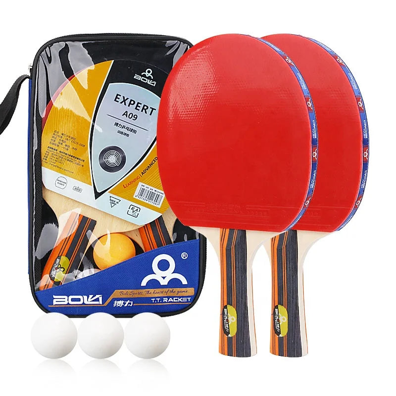 Boli Custom Promotional Table Tennis Bats Racket Set