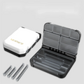 MEBAO Fishing Lure Box Carp Fishing Removable Partition Large Space Portable Semi-automatic Opening and Closing Accessories Box