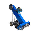 Small Self-propelled Four-wheel Drive Electric Remote Control Walking Grain Scraper