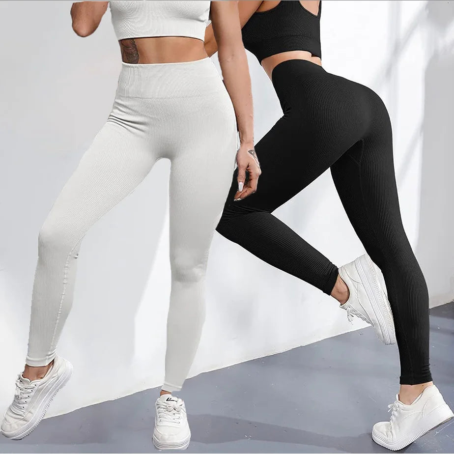 Wholesale Soft High Waisted Workout Seamless Leggings Sexy Fitness Push up Yoga Pants Gym Leggings for Women Leggings for Ladies
