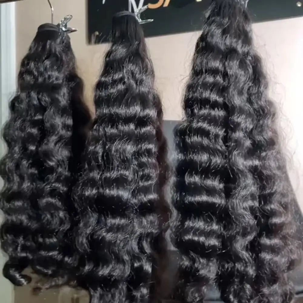 Free Return Raw Unprocessed Hair Kermi Frontal Lace Vietnamese Burmese Curly Hair Human Hair Weave Bundles Indian Curly Hair Wig
