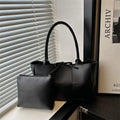 2026 New Two-piece Women's Bag Set Large Capacity Handbag with Wallet Fashion Shoulder Tote Bag for Women