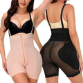 Hot Selling High Waist Tummy Control Shapewear Embroidery Breathable Corset Shaper Panty Fake Hip for Big Bum Correction 2 Piece