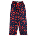 Popular Animal Printed Pajama Bottoms Unisex Lounge Pants Elastic Drawstring Sleep Bottoms With Pockets Loose Pajama Pants