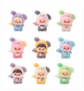Modern Sweet Luxury Girl Figurine Fairy Flocked 3D Cartoon Sculpture Home Garden Decoration Kid Mystery Boxes Plush Figure Toys