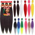 Fujia Wholesale 3 Pack Pre Stretched Braiding Bundles Hair Wholesale Hot Water Braids in Bundles Buy Bulk
