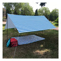 Waterproof Rain Fly Portable Camping Tarp Lightweight Survival Shelter