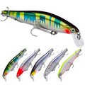 WEIHE 5g/6cm 7g/7.5cm 10g/9cm 14.5g/11cm Artificial Sinking Hard Minnow Fishing Lure
