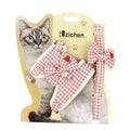 OEM/ODM Adjustable Pet Cat Puppy Leash Harness Cute Bowknot JK Harness Accessories for Small Dogs and Cats Harness