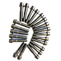 NH Brand DIN912 Gr5 Titanium Alloy M6x35mm Hex Socket Head Cap Bolts UNC Thread for Bicycle Class 10.9 & 12.9 Anodized Finish