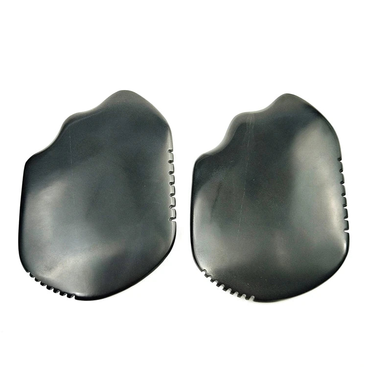 Huiying Facial Body Beauty Care Face Gua Sha Board Spiky Shape New Shape Bian Stone Massage for Anti Aging