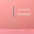 12 Fingers Scalp Stress Relax Hair Growth and Stress Relief Scalp Brush Head Massager