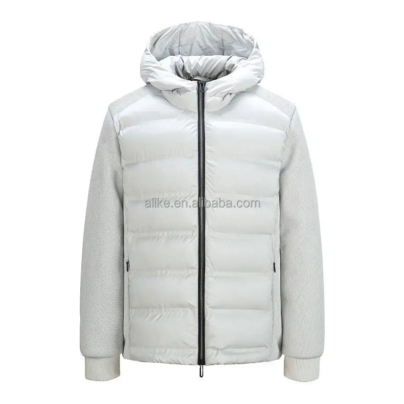 Alike Mens Winter Padded Coats Bubble Puffer Jacket Fashion Windproof Waterproof Custom Outdoor Warm Winter Nylon Men Jackets Me