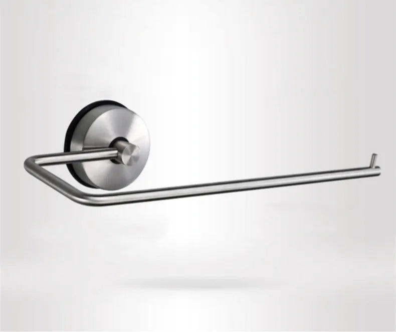Section Cup Stainless Steel Modern Eco-Friendly Kitchen Paper Towel Holder Roll Holder Wall Mount Rack