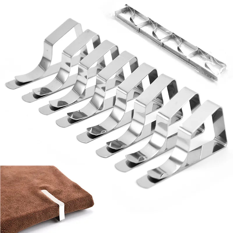 Wholesale Table Clips Windproof Tablecloth Holder Table Cloth Clip for Outdoor and Indoor Kitchen Picnic Party