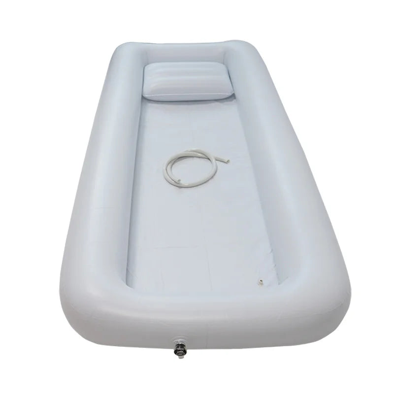 Patient Elderly Bath in Bed Inflatable Washing Bed for Disabled