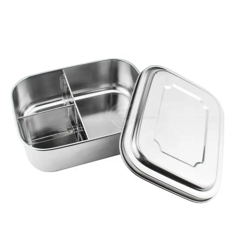 800ml 304 Food Grade Stainless Steel Bento Box Lunch Boxs for Stainless Steel Bentos Kids