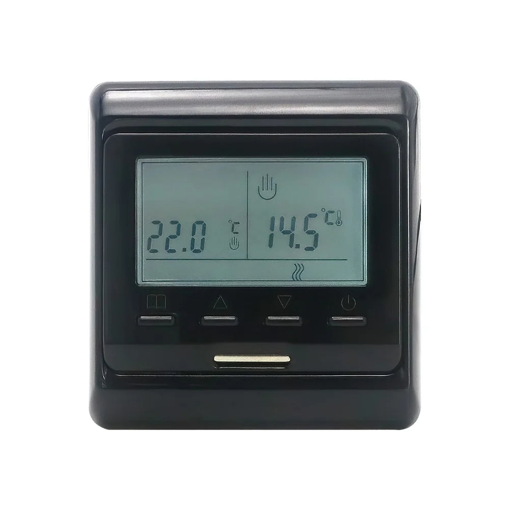 Thermostat E51.716 LCD Screen Programmable Thermostat 16A Underfloor Heating Warm Floor Temperature Controller
