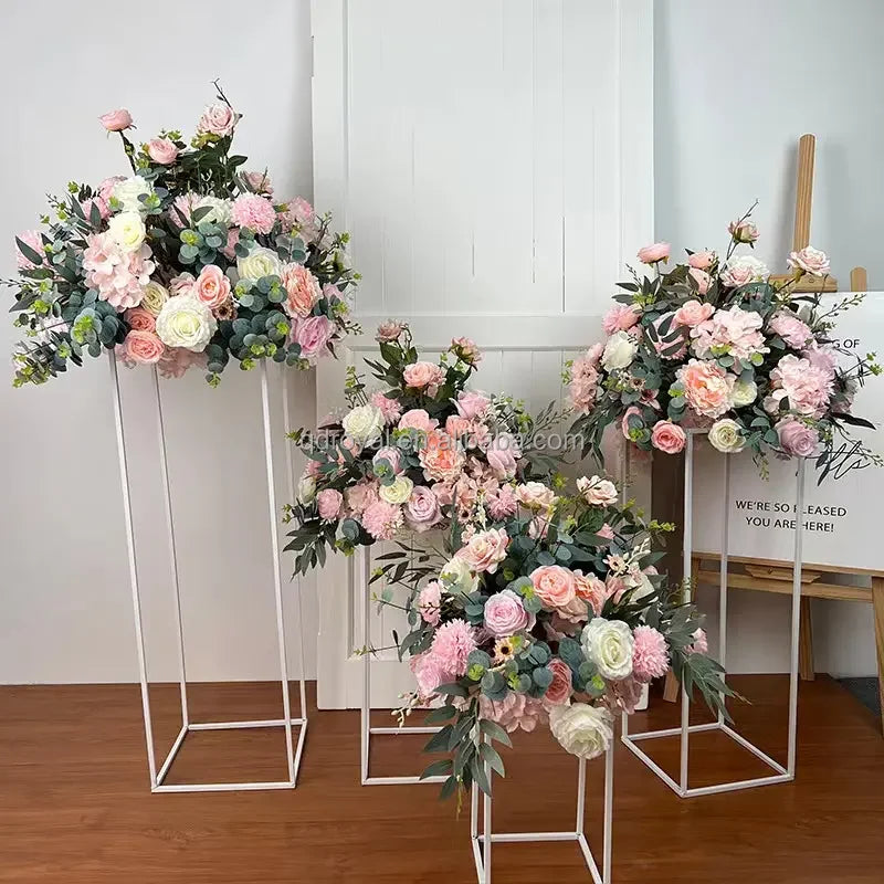 Factory Wholesale Best Selling Flower Home Decor Party Event Table Centerpiece Silk Artificial Flower Wedding Event