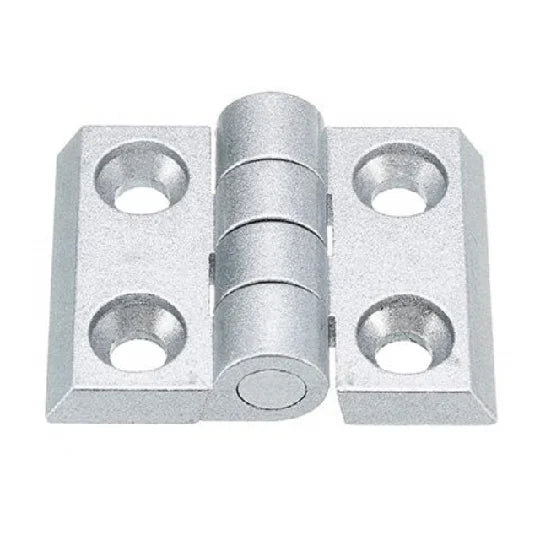 4040 Aluminum Profile Accessory Zinc Alloy Silver/Black Hinge for Industrial & Kitchen Furniture Aluminum Profiles Warehouses