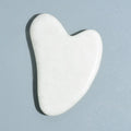 Factory Wholesale 100% Natural Jade Stone Gua Sha White Crystal Gua Sha Scrapper for Anti Aging