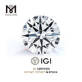 IGI  Certified Round 4CT 5CT 6CT 7CT D VVS1 VS1 Big Carats Wholesale Grown HPHT CVD Lab Grown Diamond