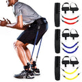 Fitness Equipment Jump Trainer Bounce Trainer Loop Type Leg Resistance Training Sleeved Resistance Band Belt MegaBDM