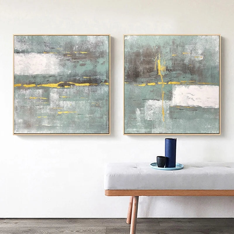 China Factory Wholesale Modern Wall Decoration Art Handmade Oil Painting Abstract Canvas