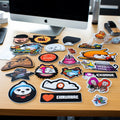 Customized Crystal Code for Packing Box Round Die Cut With Logo Suncatcher Sticker Car Stickers Custom Printing Vinyl