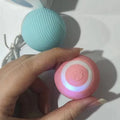 Hot Sale Small Size Automatic Electric Cat Dog Ball Smart Training Game Lovely Modern Silicone Rolling Interactive Cat Toys