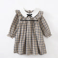 Made-to-Order Sustainable Fashion OEM / ODM Spring and Autumn Breathable Girls' Clothing Wholesale Lady Style Long Sleeve Dress