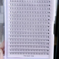 8D 0.05 MM C D Curl 8-15 mm Extra Black Short Stem Handmade Premade Fan Eyelashes Eyelash Extension Supplies