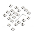 ALLMARINE 201/304 Stainless Steel Banding Screw Buckle Assembly Tools Sizes 1/4'' 3/8'' 1/2'' 5/8'' 3/4''