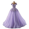 Qy460 New Sweetheart Princess Ball Gown Beaded Quinceanera Dress Short Sleeves Corset Waist Breathable Maxi Length Lace