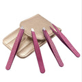 Wholesale 4Pcs Stainless Steel Precise Eyelash Tweezers Set Slanted Colorful Eyebrow Clip Tools Kit Makeup Eyebrow Brow Shaping
