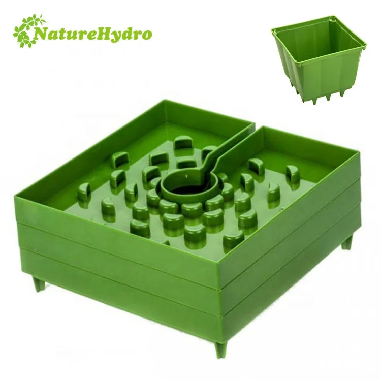 NatureHydro Hydroponic Agriculture 6 Inch Drip Lids Drip Caps