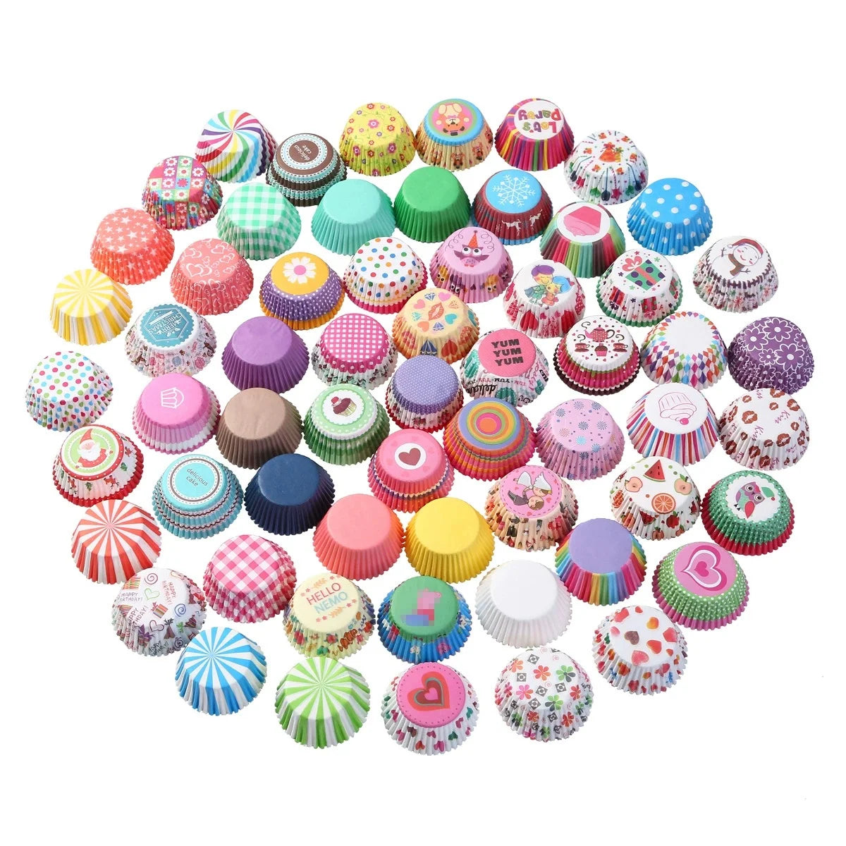 Food Grade Grease Proof Standard Cupcake Liners Baking Cups Paper case Muffin Wrappers for Wedding Birthday