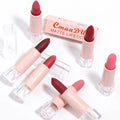 CMAADU 15  Color New Lip Gloss Lip Glaze Lipstick Matte Long Lasting Waterproof Non-stick Cup Lipstick
