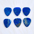 DIY Wholesale Musical Instruments Custom Logo Printing Lapis Lazuli Guitar Picks