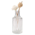 Hot Sale Quality 140ml Stripe Crimp Cap Empty Clear Perfume Diffuser Glass Bottle