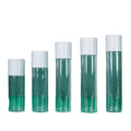 Stock Available  100ml 120ml 150ml 180ml 200ml Transparent Frosted Matte Finishing PET Toner Bottle Serum Bottles with Lids